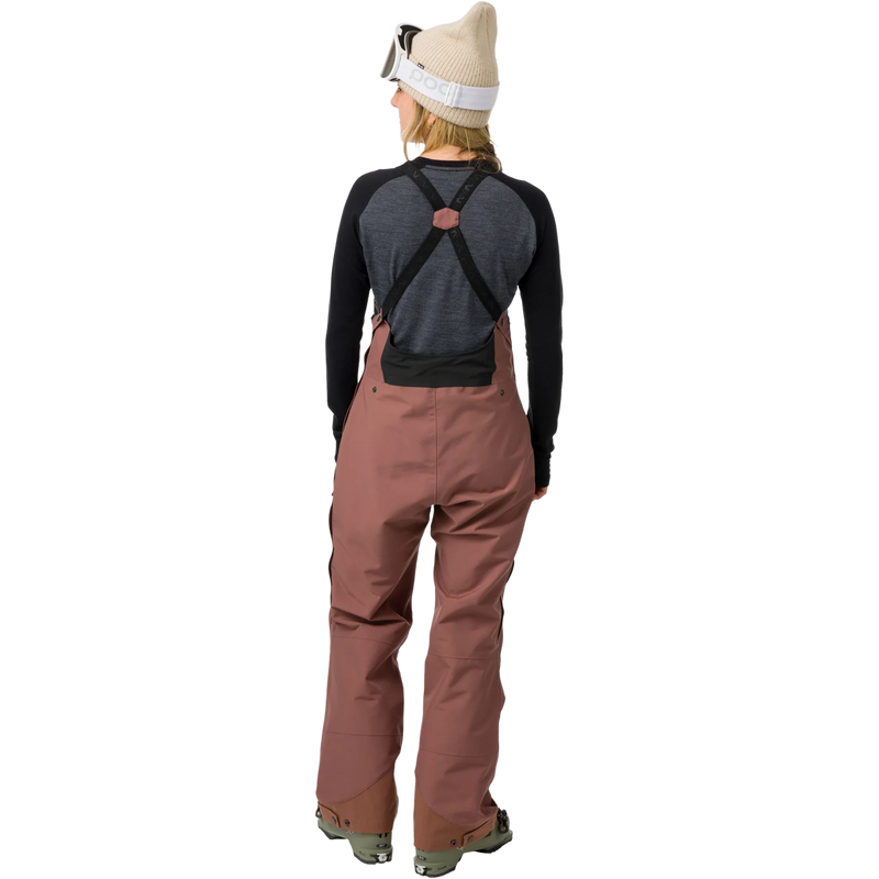 Women's Drift Bib, Flylow Women's Drift Bib back on model