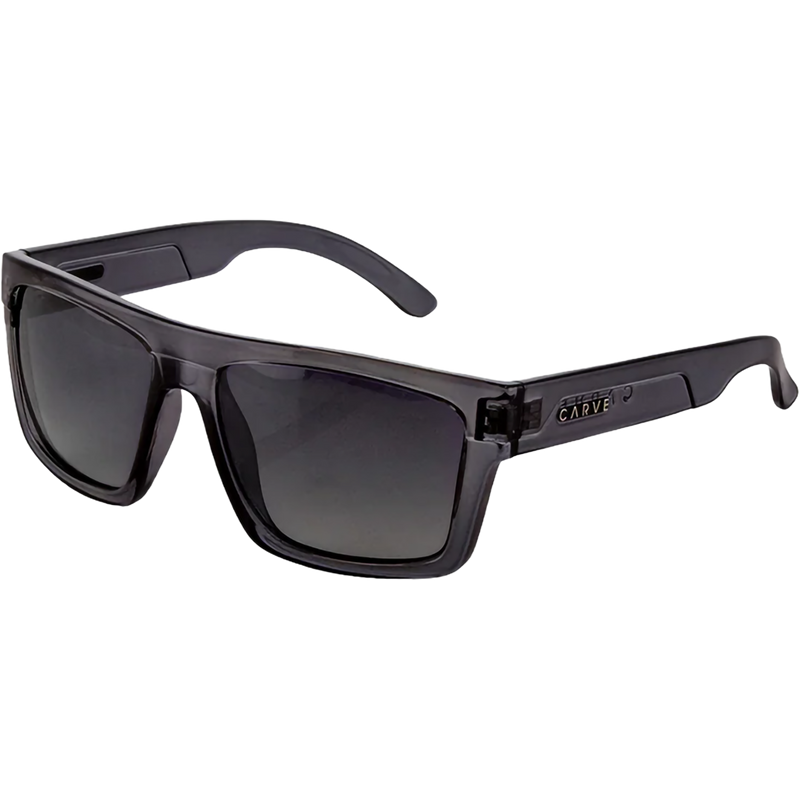 Volley Recycled, Carve Volley Recycled in Gloss Crystal Smoke + Gray Gradient Polarized front left
