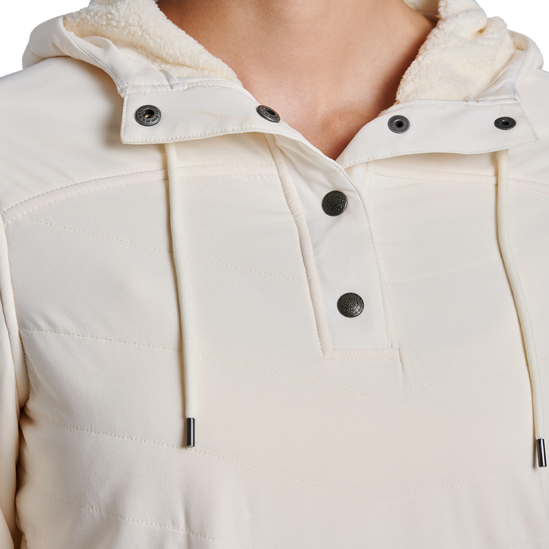 Women's Aero Fleece Pullover, Kuhl Women's Aero Fleece Pullover front snaps