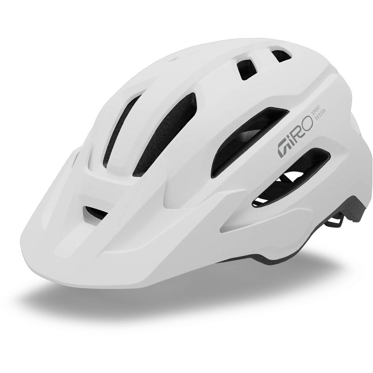 Giro Women's Fixture MIPS II in Matte White/Chrome