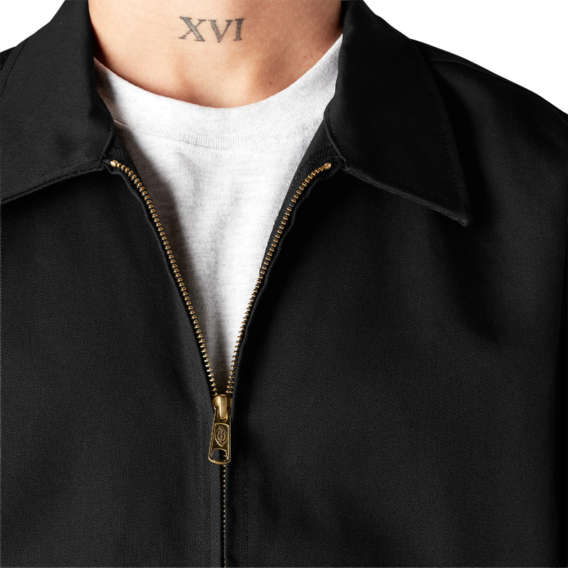 Men's Unlined Eisenhower Jacket, Dickies Men's Unlined Eisenhower Jacket zipper