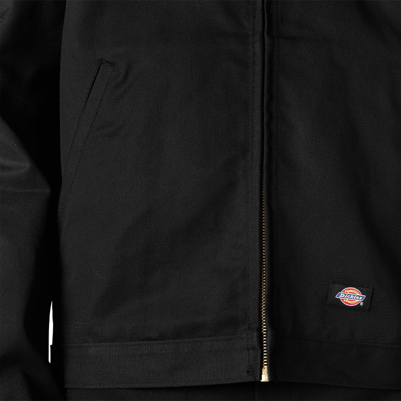 Men's Unlined Eisenhower Jacket, Dickies Men's Unlined Eisenhower Jacket front detail