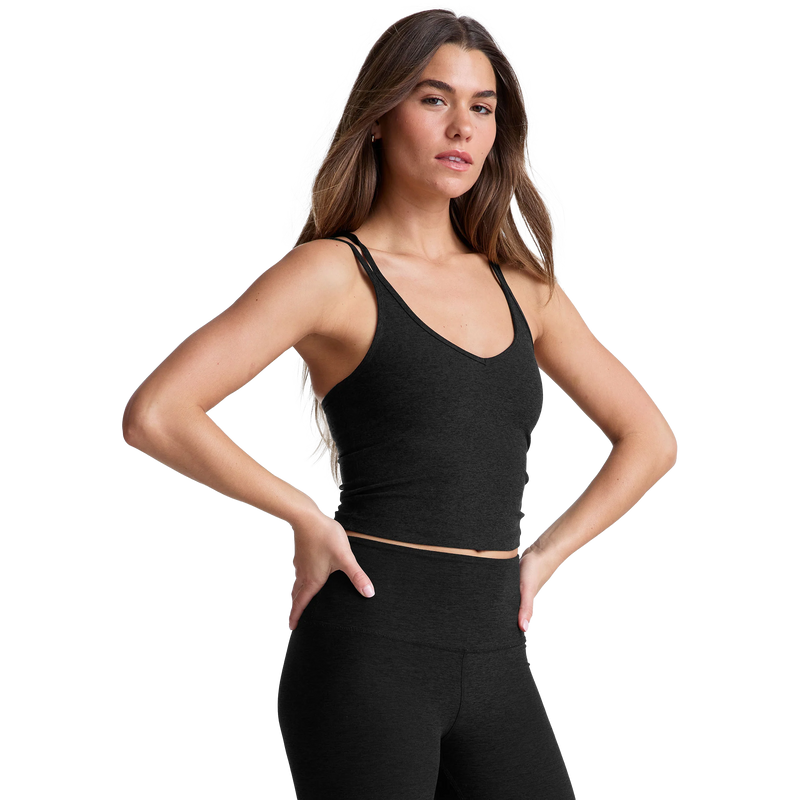 Women's Spacedye Get Across Tank, Beyond Yoga Women's Spacedye Get Across Tank 3/4 Front