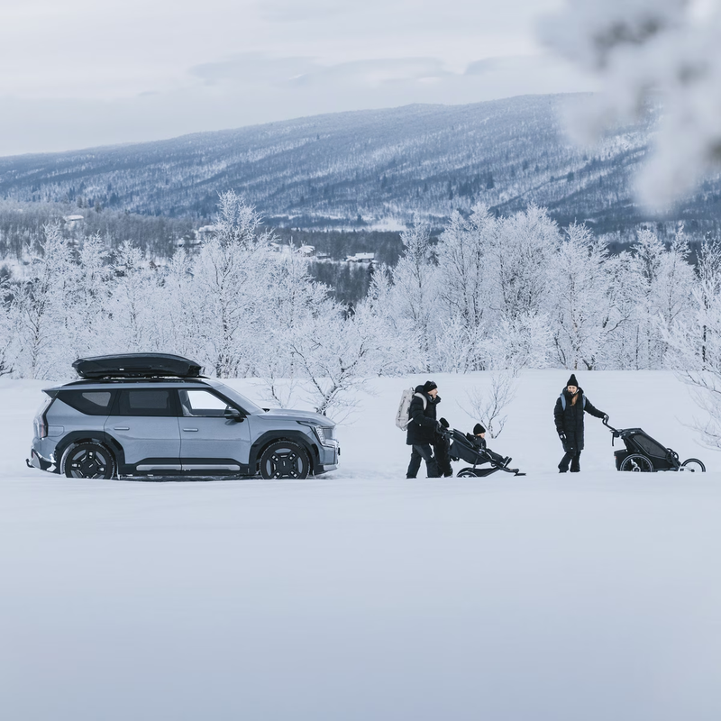 Motion 3 XXL, Thule Motion 3 XXL with car