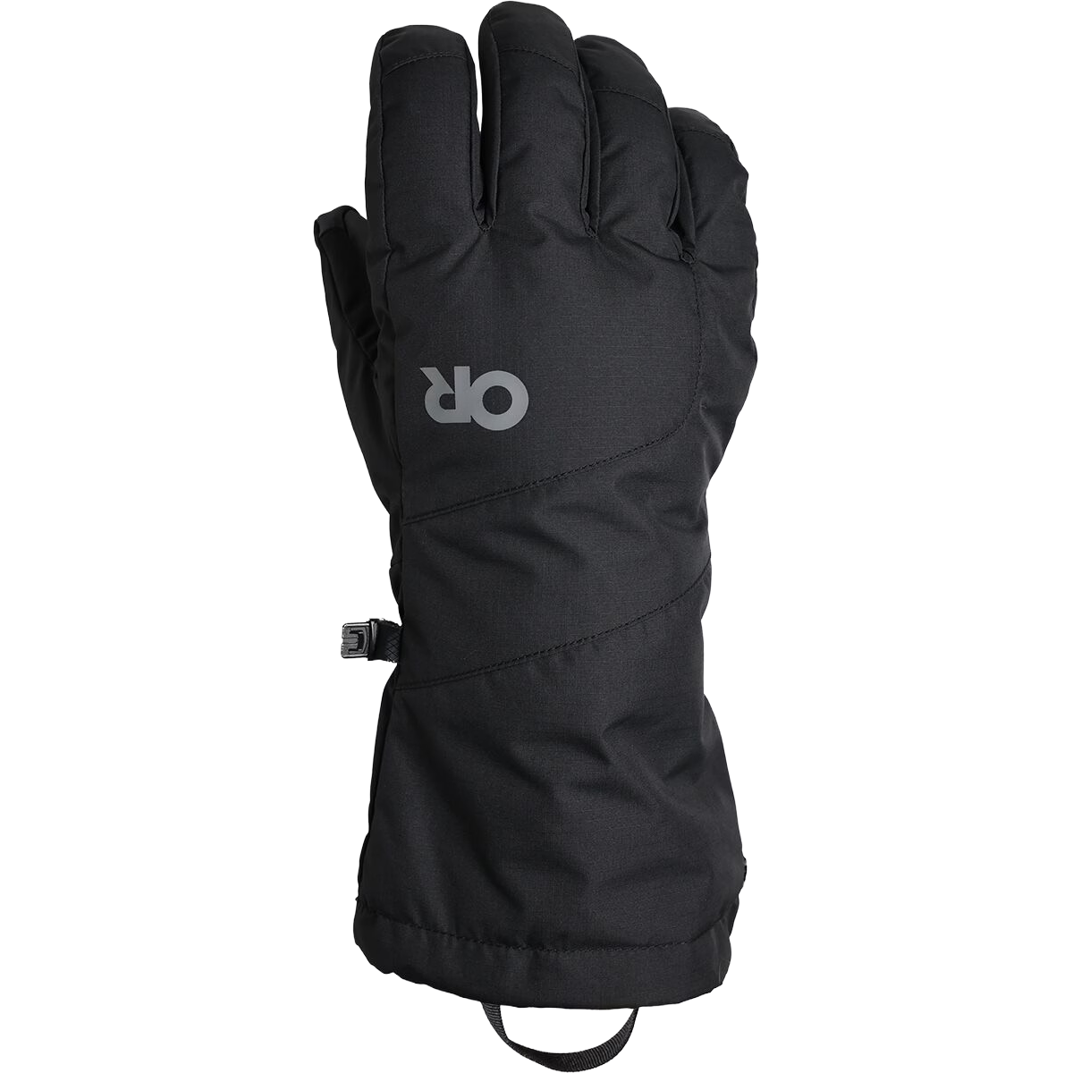 Oregon Research Men's Adrenaline Glove in Black right hand top