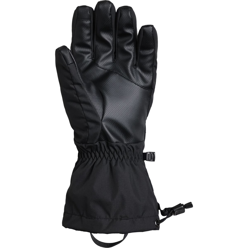 Oregon Research Men's Adrenaline Glove in Black left had palm side