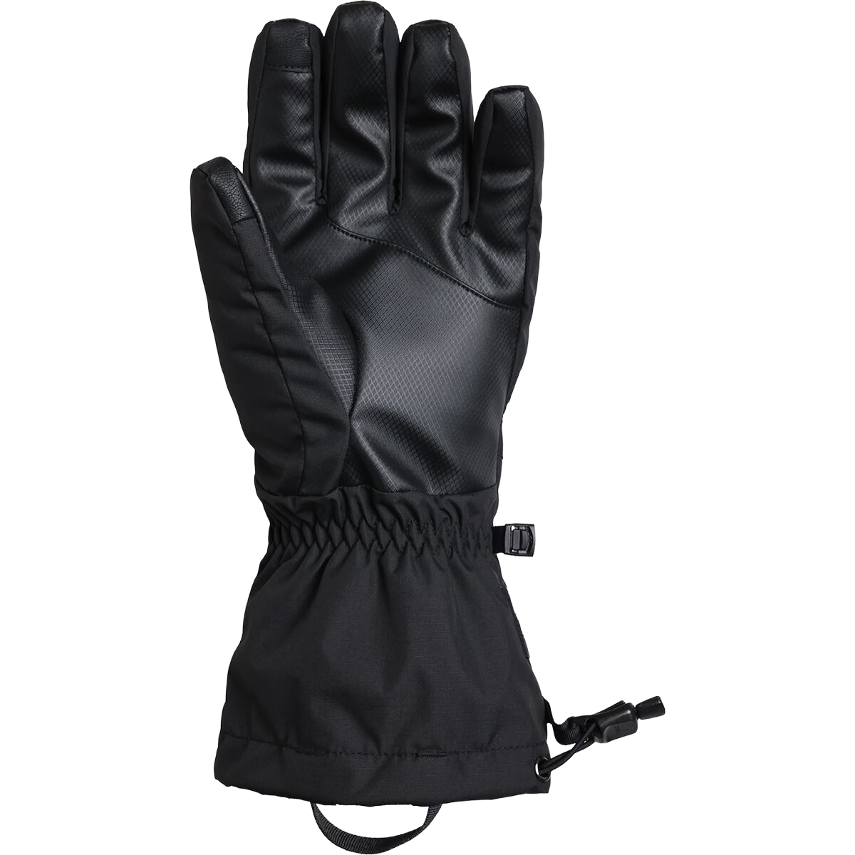 Oregon Research Men's Adrenaline Glove in Black left had palm side