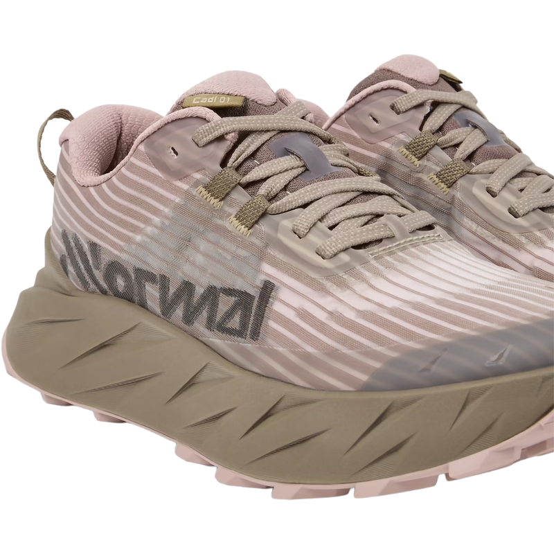 Women's Cadi, Nnormal Women's Cadi in Brown/Pink pair right