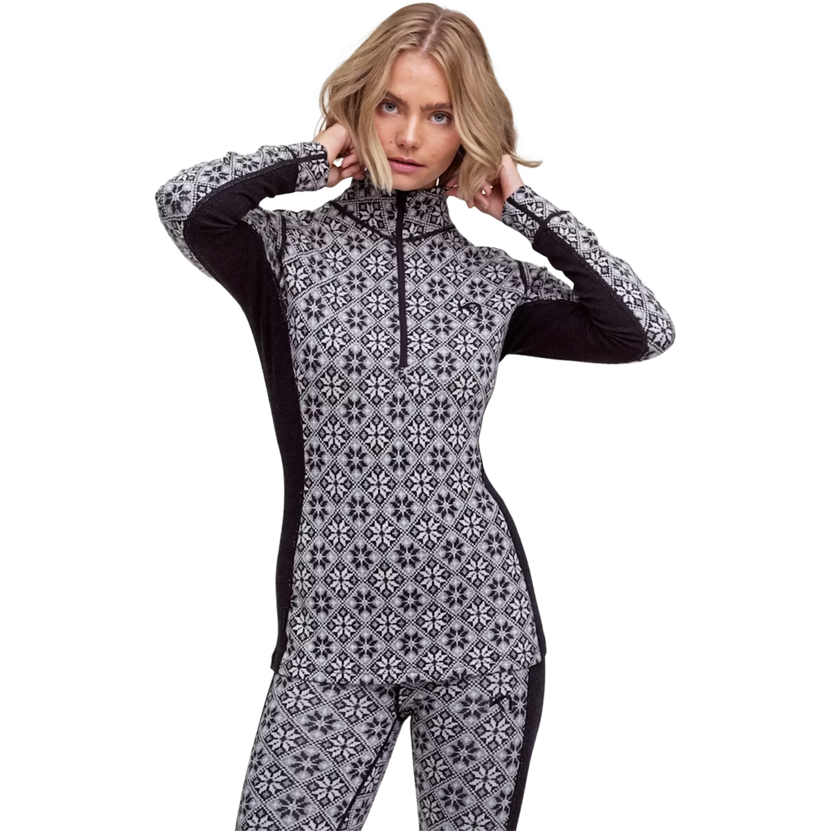 Women's Rose Half Zip Baselayer alternate view