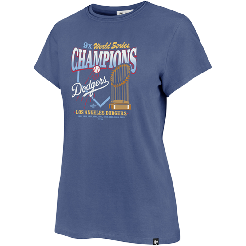 Women's Dodgers World Series Champs Franklin Tee, Featured Image