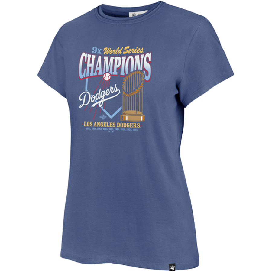 Women's Dodgers World Series Champs Franklin Tee alternate view