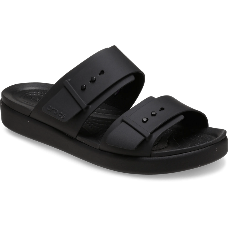 Women's Brooklyn Buckle Low Low, Crocs Women's Brooklyn Buckle Low Low 3/4 view