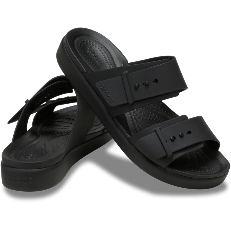 Women's Brooklyn Buckle Low Low, Crocs Women's Brooklyn Buckle Low Low heel and buckles