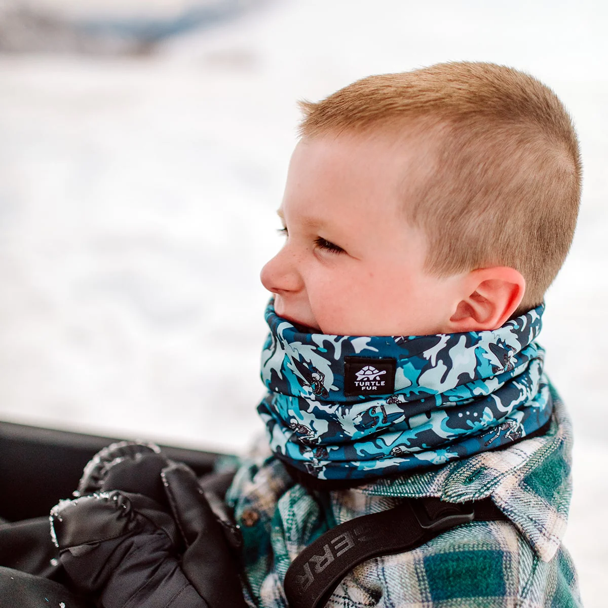 Youth Comfort Shell Plush Neck Warmer alternate view