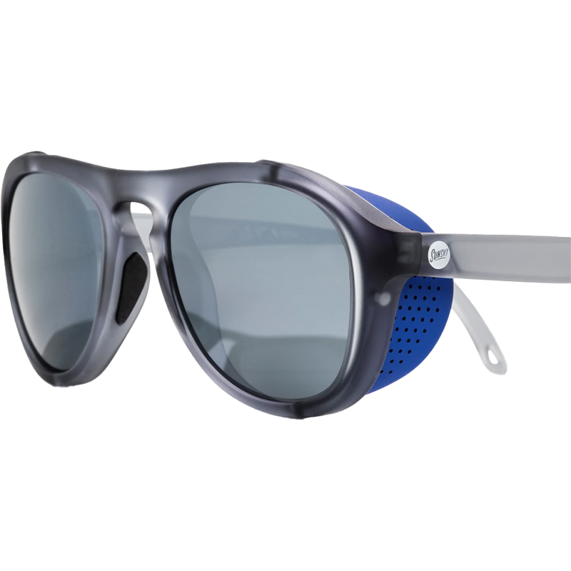 Treeline - Navy Silver, Sunski Treeline Side Logo