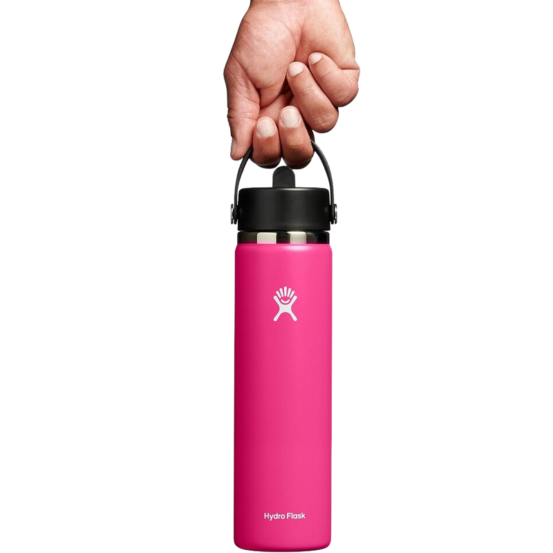 24 oz Wide Flex Straw Cap, Hydro Flask 24 oz Wide Flex Straw Cap front view