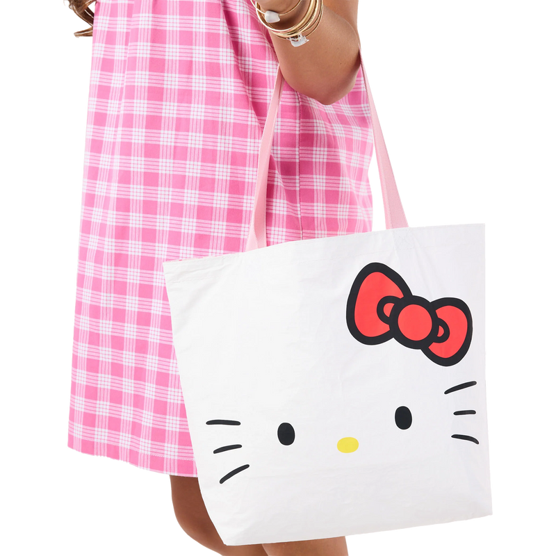 Kitty Face Reversible Tote, ALOHA Collection Kitty Face Reversible Tote Front