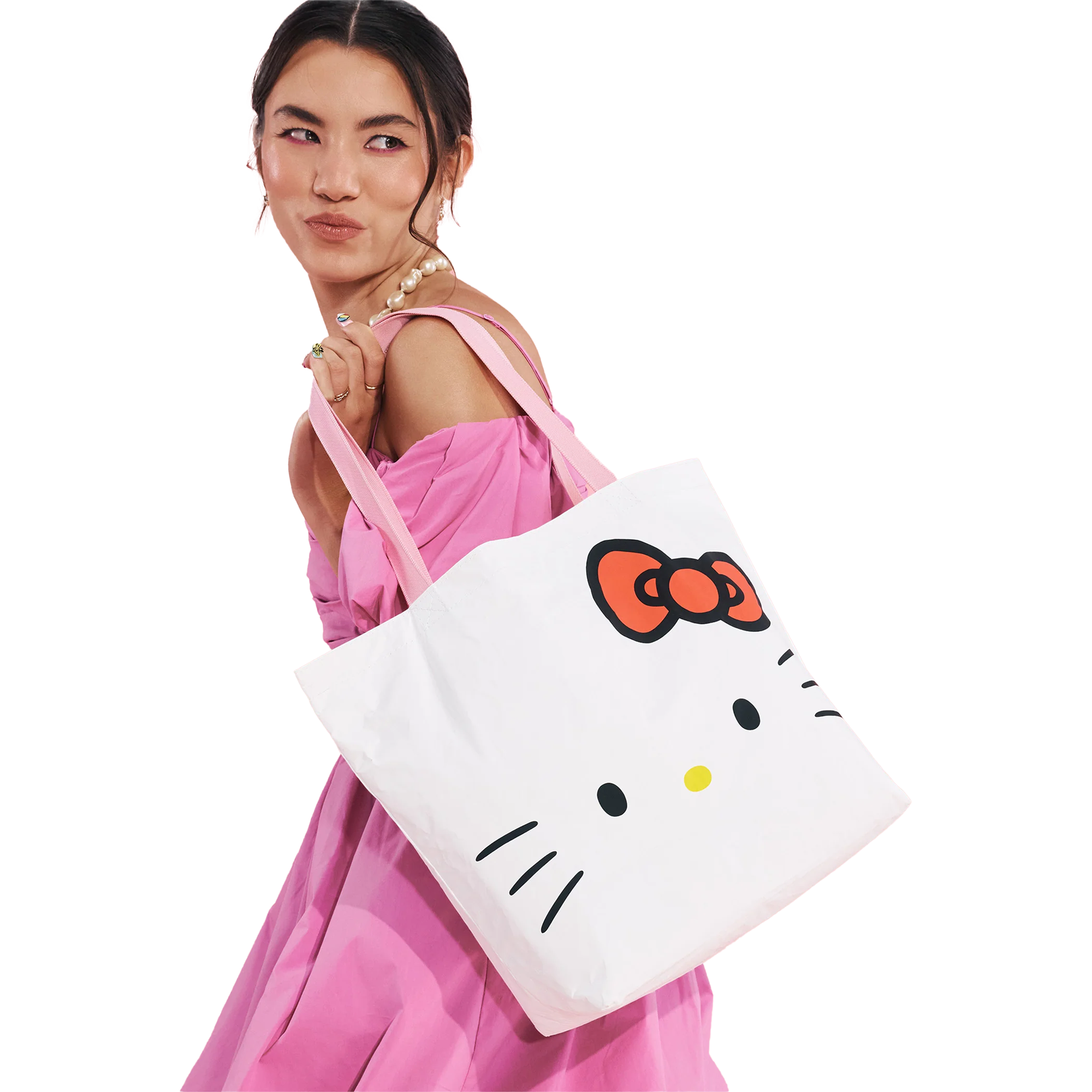 Kitty Face Reversible Tote alternate view