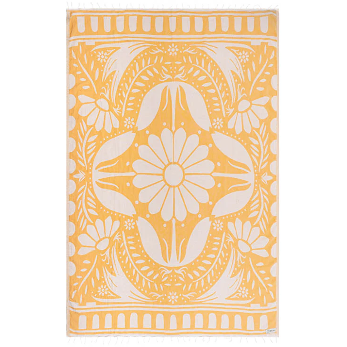 Nippon Daisy Large Beach Towel alternate view