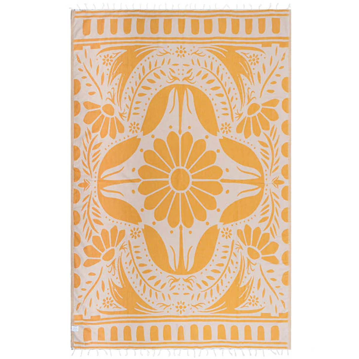 Nippon Daisy Large Beach Towel alternate view