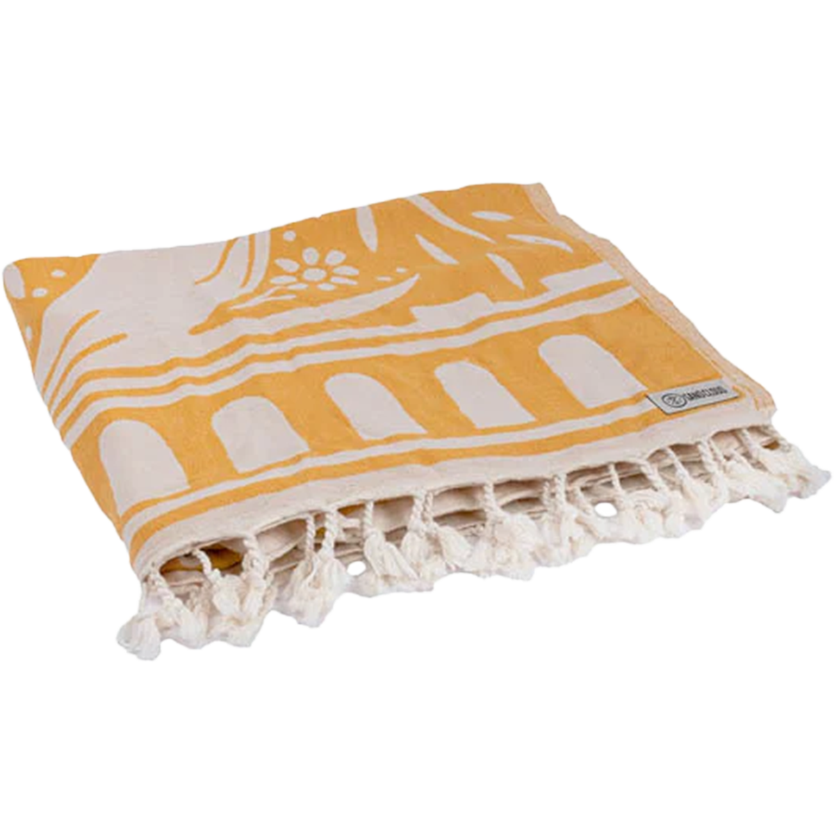 Nippon Daisy Large Beach Towel alternate view