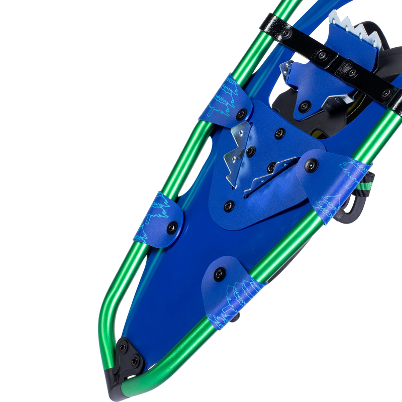 Youth Spark, Atlas Snowshoes Youth Spark in Blue bottom tail