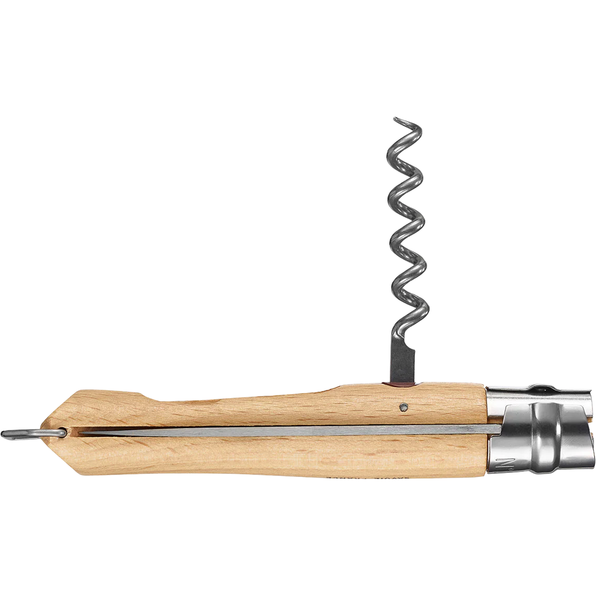 No.10 Corkscrew Stainless Steel Folding Knife with Bottle Opener alternate view