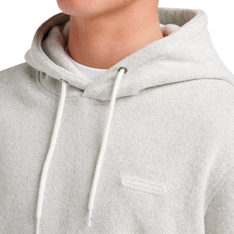 Men's Keller Hoodie, Quiksilver Men's Keller Hoodie drawstring and logo
