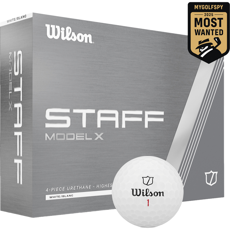 Staff Model X - 2024, Wilson Staff Model X in white 2025 Most Wanted
