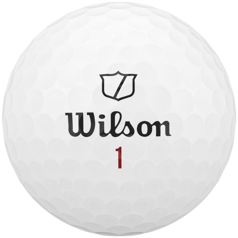 Duo Soft Golf Ball 12 pack, Wilson Duo Soft Golf Ball 12 pack in white front