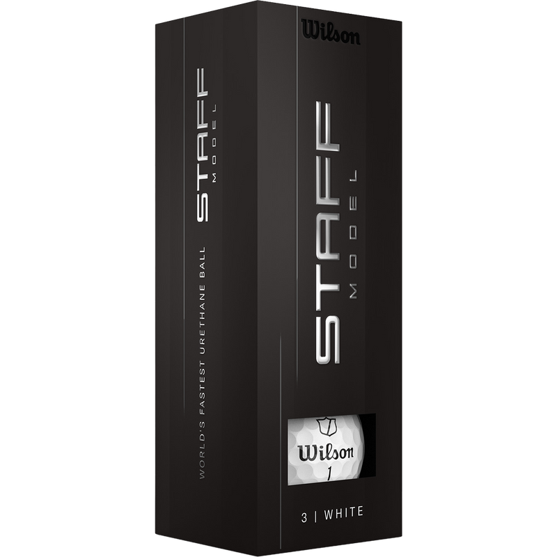 Staff Model - 2026, Wilson Staff Model in white individual package
