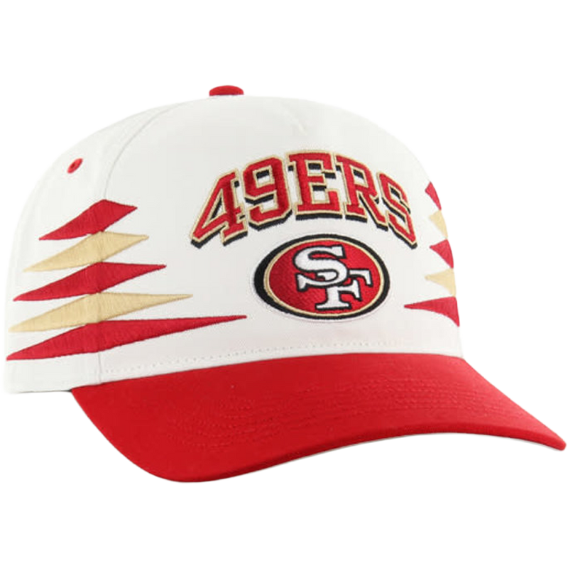 49ers Diamond Cut 47 Hitch RF, 47 brand 49ers Diamond Cut 47 Hitch RF side