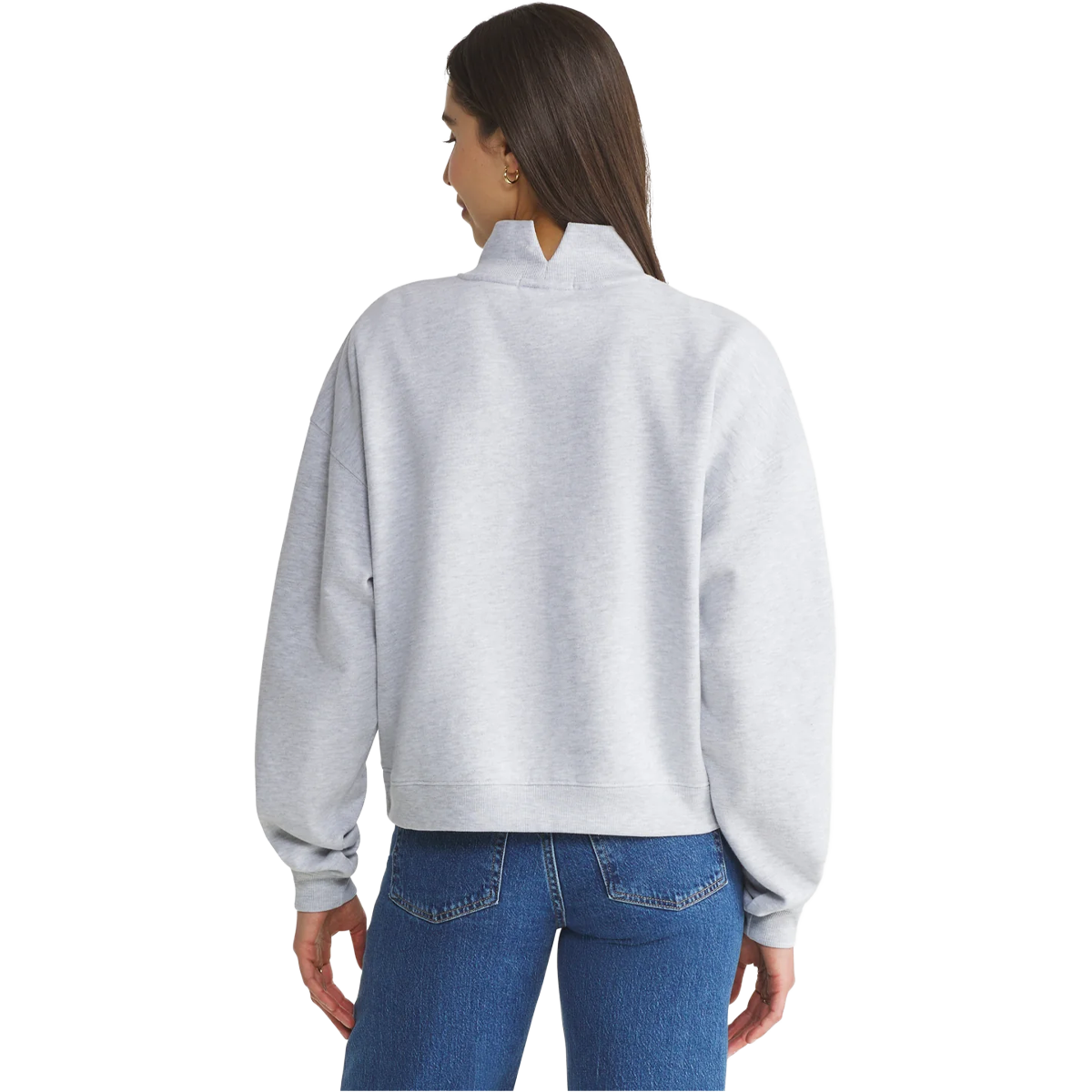 Women's 49ers Vantage Mock Neck Pullover alternate view