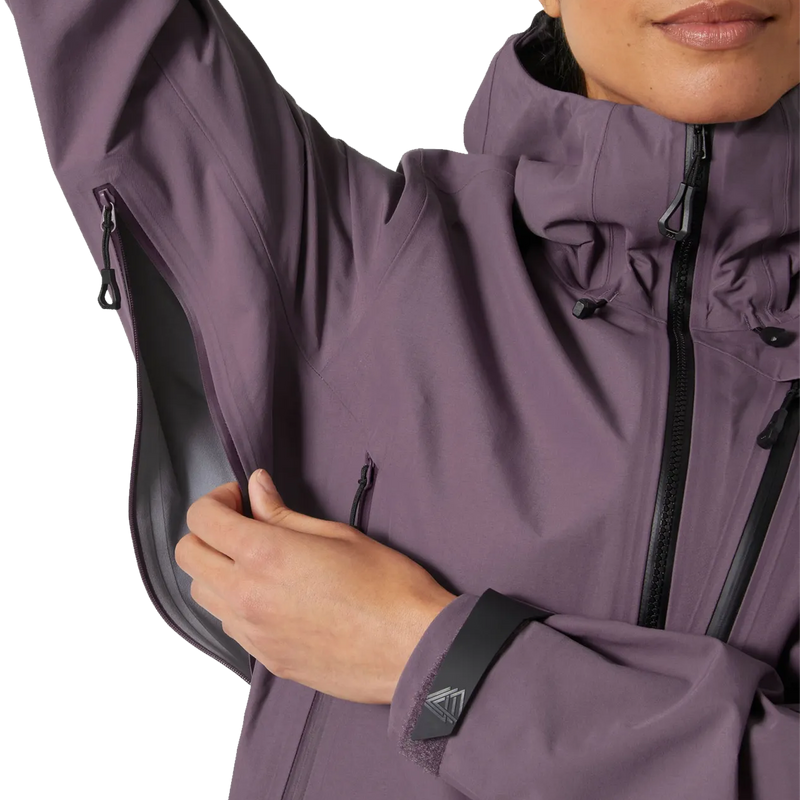 Women's Odin 9 Worlds 3.0 Jacket, Helly Hansen Women's Odin 9 Worlds 3.0 Jacket ventilation