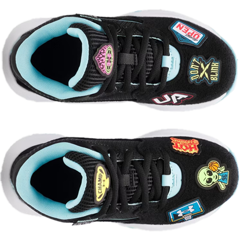 UA Youth Lockdown 7 Preschool, UA Youth Lockdown 7 Preschool Pair Top with Patches