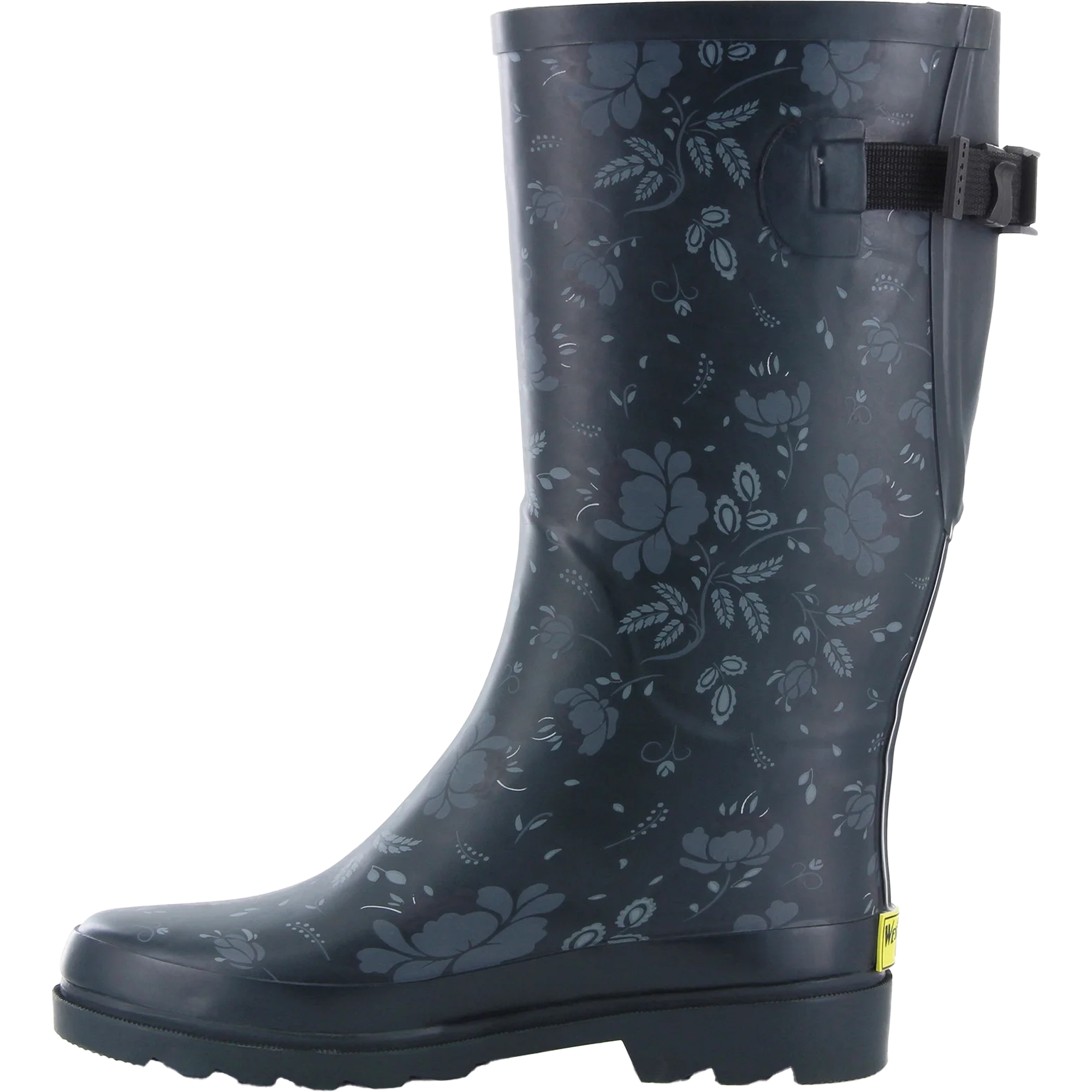Women's Floral Adjustable Tall Rain Boot alternate view