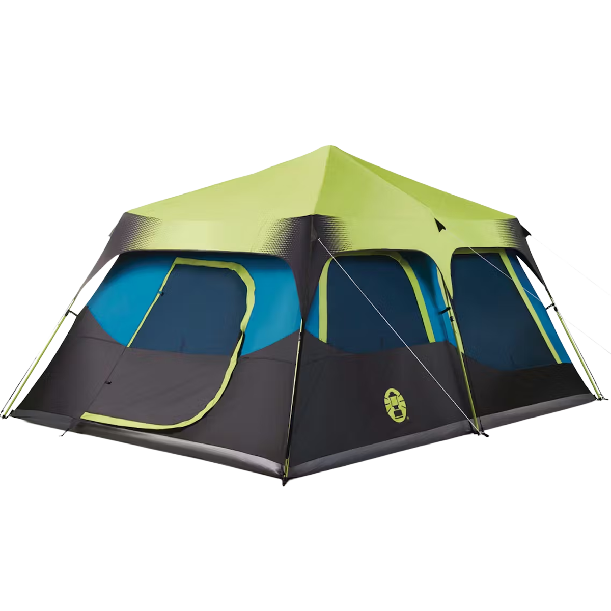camping tent for 10 person Coleman 10-Person Dark Room Instant Cabin Tent with Rainfly
