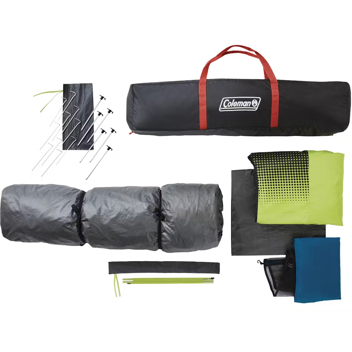 instant tent coleman Coleman 10-Person Dark Room Instant Cabin Tent with Rainfly