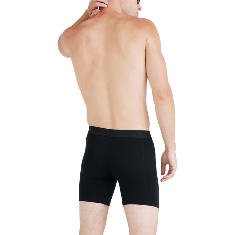 Men's Vibe Xtra Soft Comfort Boxer Brief 2-Pack, SAXX Vibe Xtra Soft Comfort Boxer Brief back on model