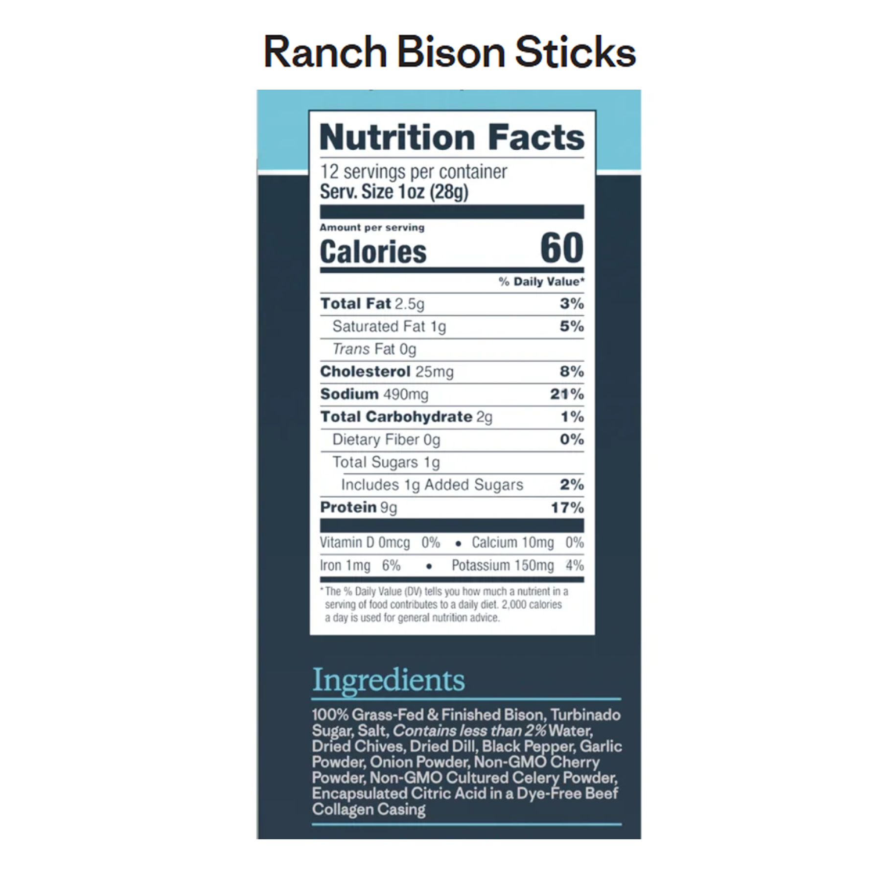 bison herbicide label Pasture Raised Bison Sticks – Sports Basement