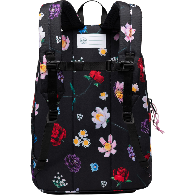 Lego Heritage Youth Backpack, Herschel Lego Heritage Youth Backpack in Falling florals shoulder straps