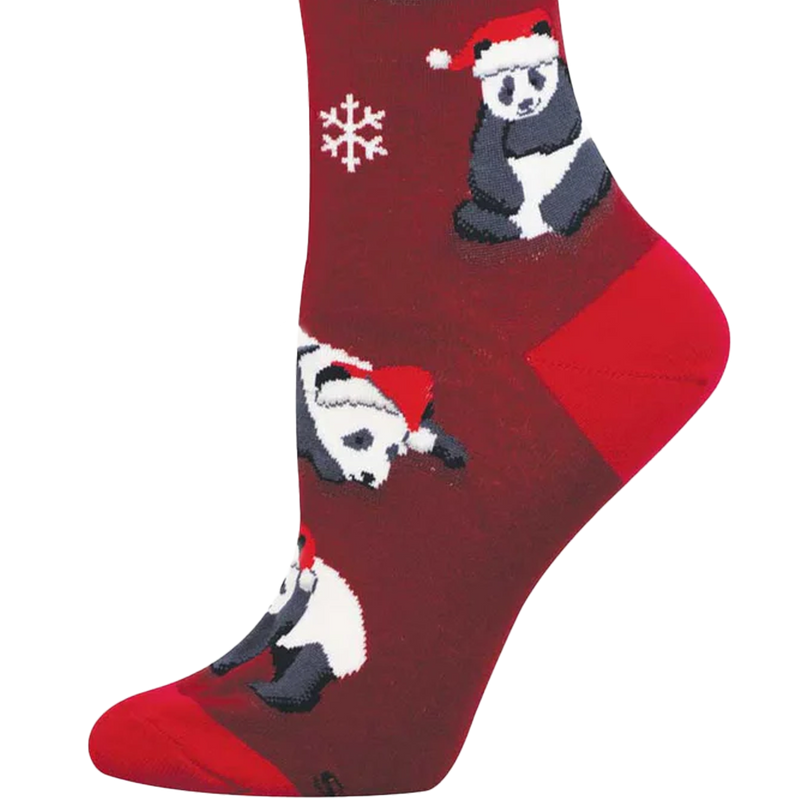 Women's Merry Panda, Socksmith Women's Merry Panda toe