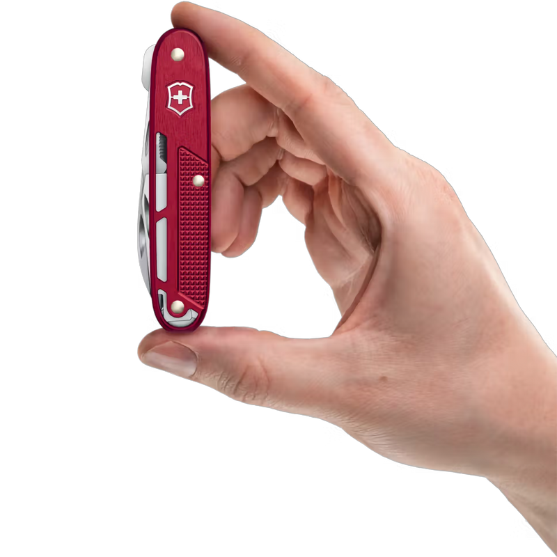 Onefold Alox, Swiss Army Knives Onefold Alox in Red with model