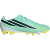 Adidas F50 Hyperfast Club FG/MG in Pulse Mint/Night Navy/Solar Lemon right profile