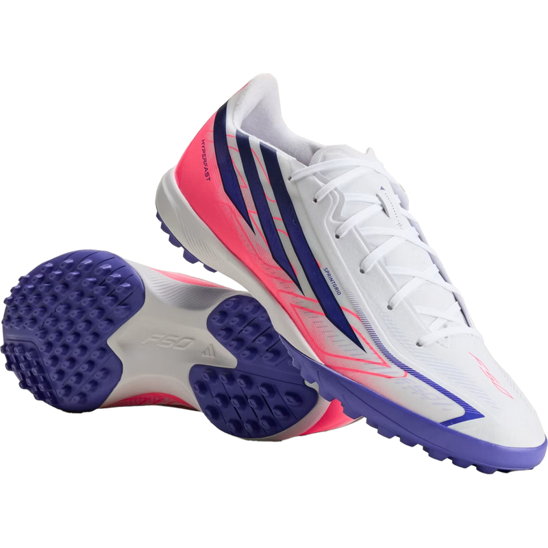 F50 Hyperfast League TF, Adidas F50 Hyperfast League TF Pair Front and Bottom