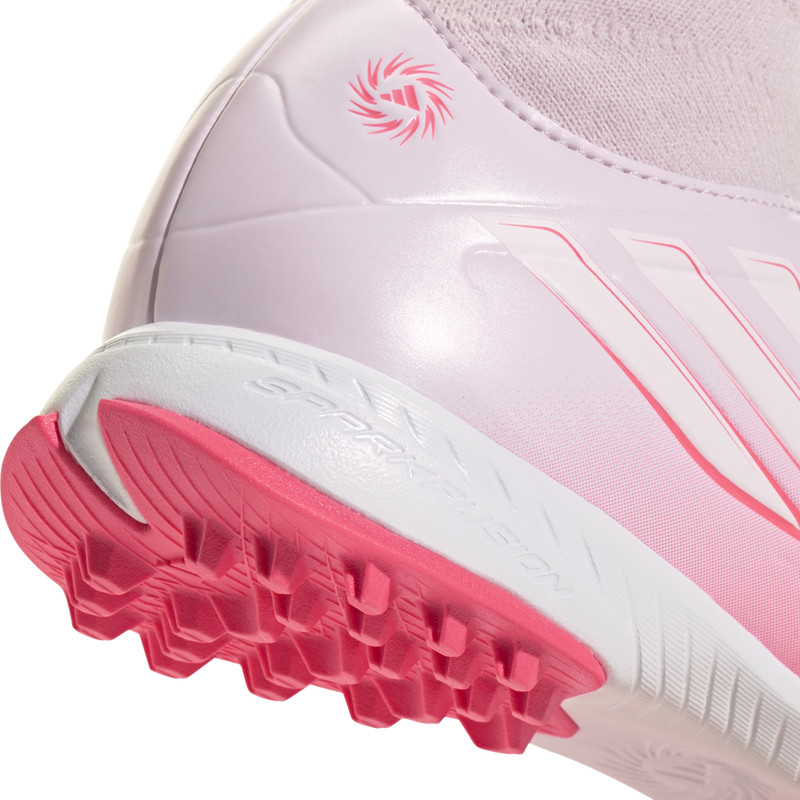 Women's F50 Sparkfusion Club TF, Adidas Women's F50 Sparkfusion Club TF Heel Cleats
