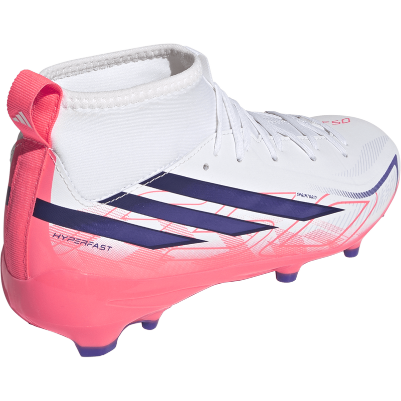 Youth F50 Hyperfast League Mid FG, Adidas Youth F50 Hyperfast League Mid FG Back