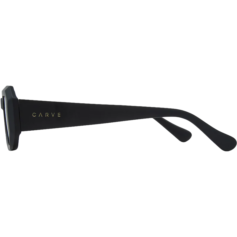 Asher, Carve Asher in Matte Black + Grey Injected Polarized left