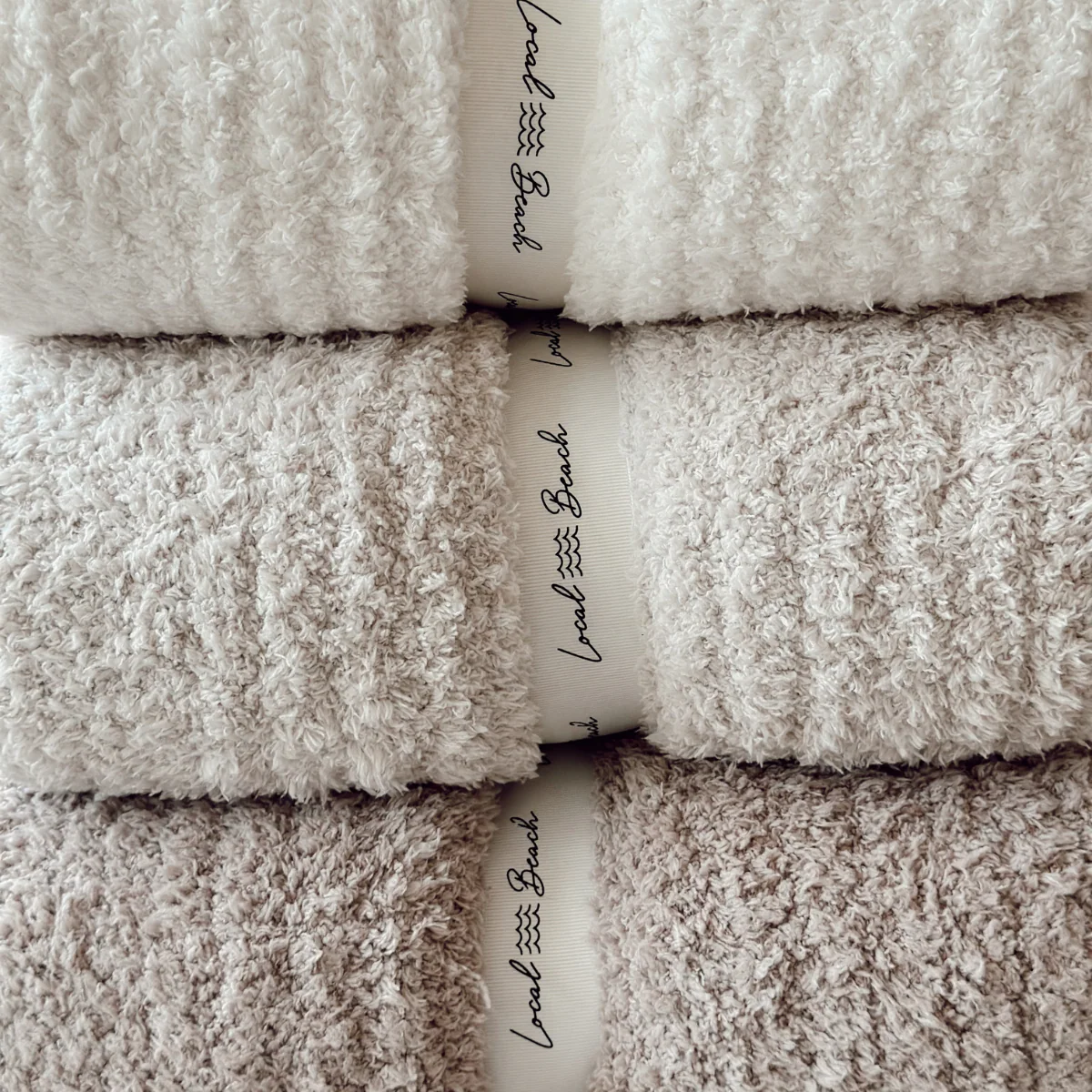 Solid Ribbed Luxe Home Blanket alternate view
