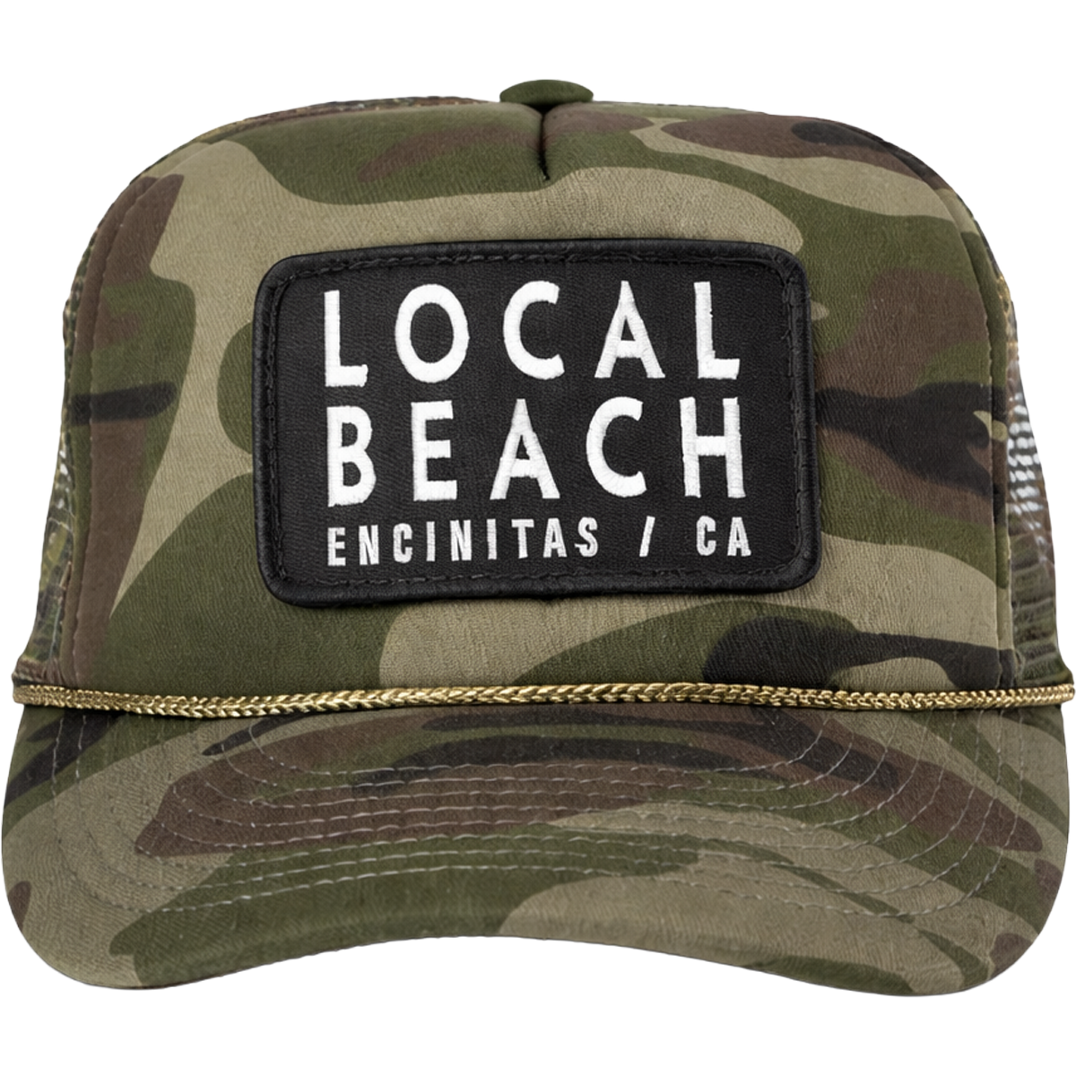 Local Beach Patch Trucker Hat alternate view
